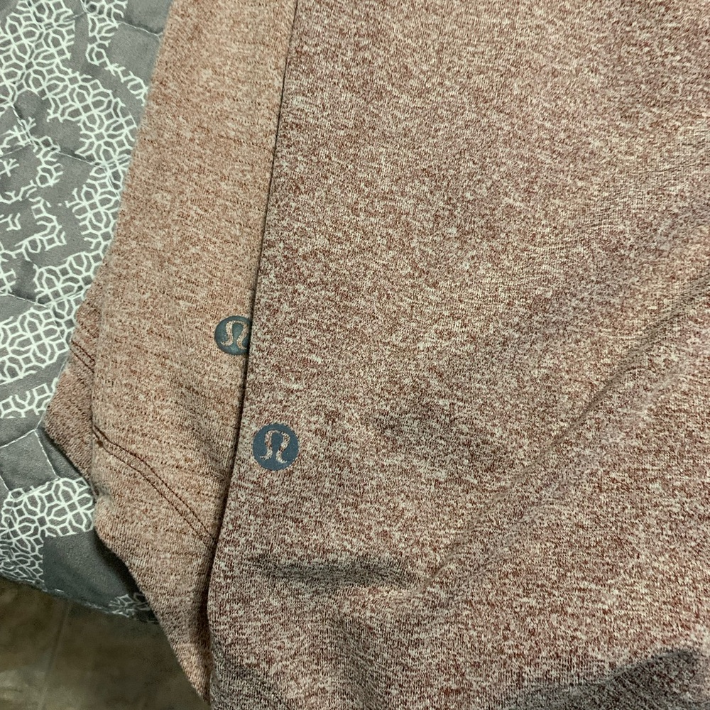 Rustic Red Lululemon  with Logo Detail
